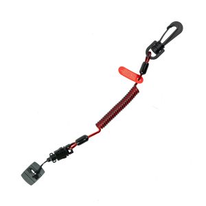 GRIPPS Coil E-Tether met polyclip en E-Catch (niet-geleidend)