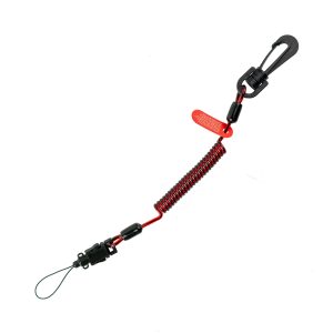 GRIPPS Coil E-Tether met polyclip (niet-geleidend)