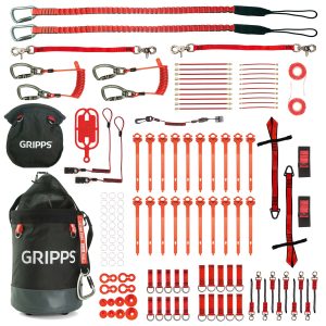 GRIPPS 60-delige gereedschapsset met Bull Bag en Bolt-Safe-etui