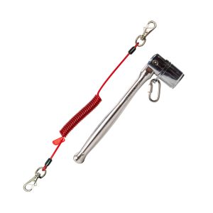 GRIPPS Roestvrijstalen steiger sleutel 7/16 (21 mm) met spiraalkabel, enkelvoudige werking